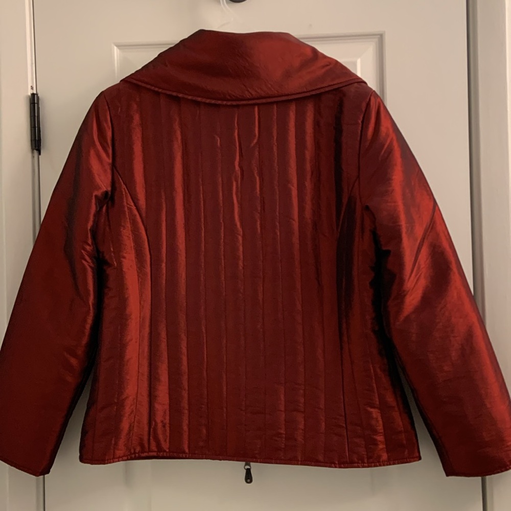 Red satin jacket -spanner - Picture 3 of 3